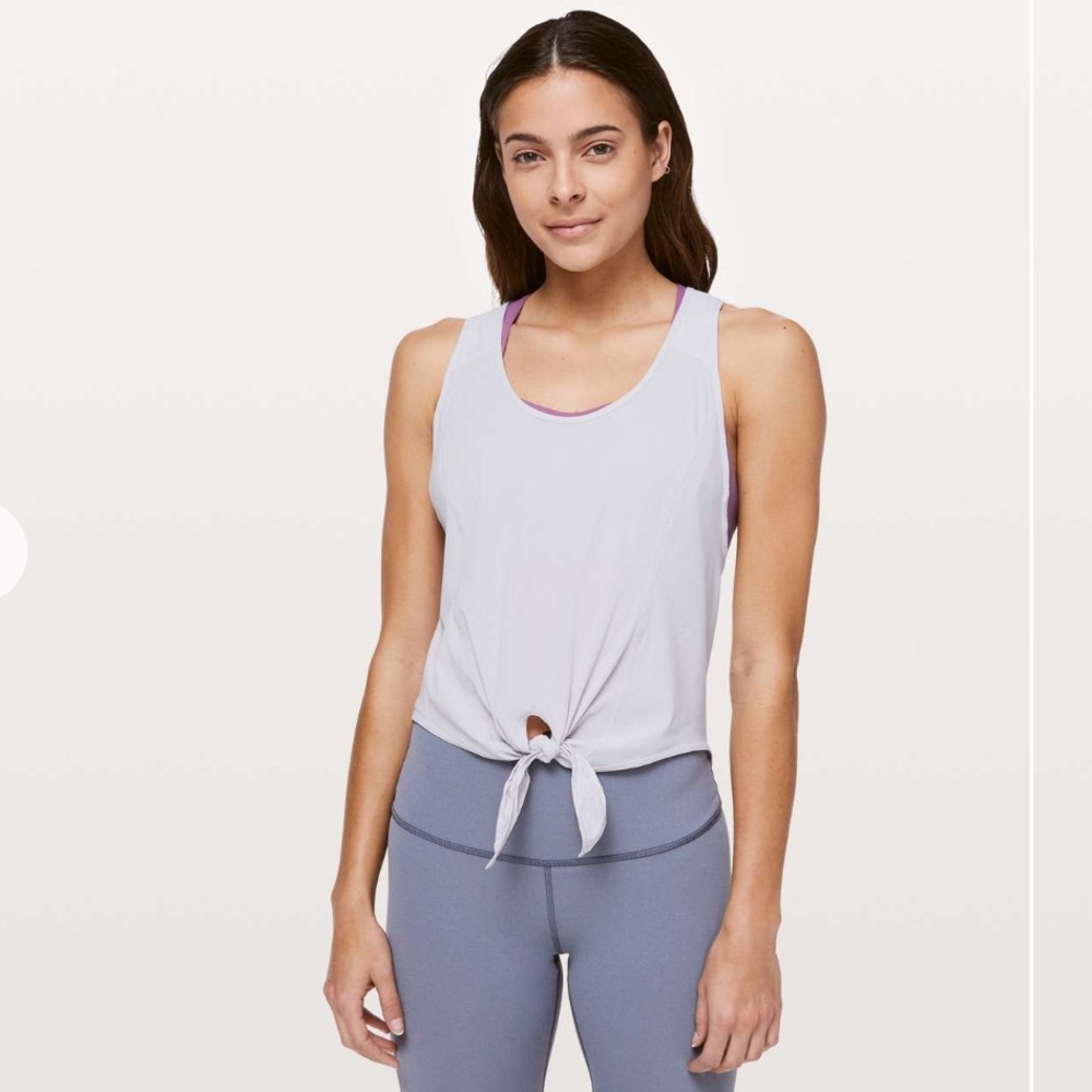 Lululemon Call It a Tie layering Stargaze tank